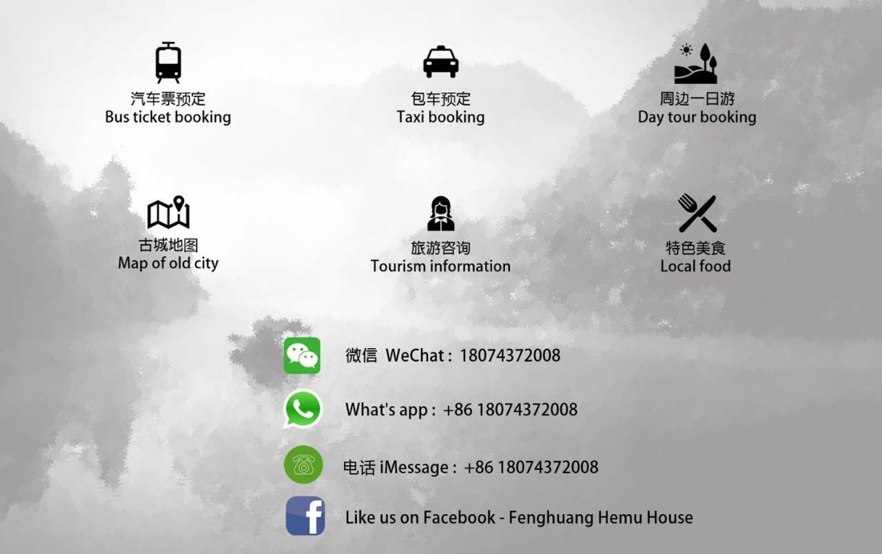 Hemu House Hotel Fenghuang Bagian luar foto